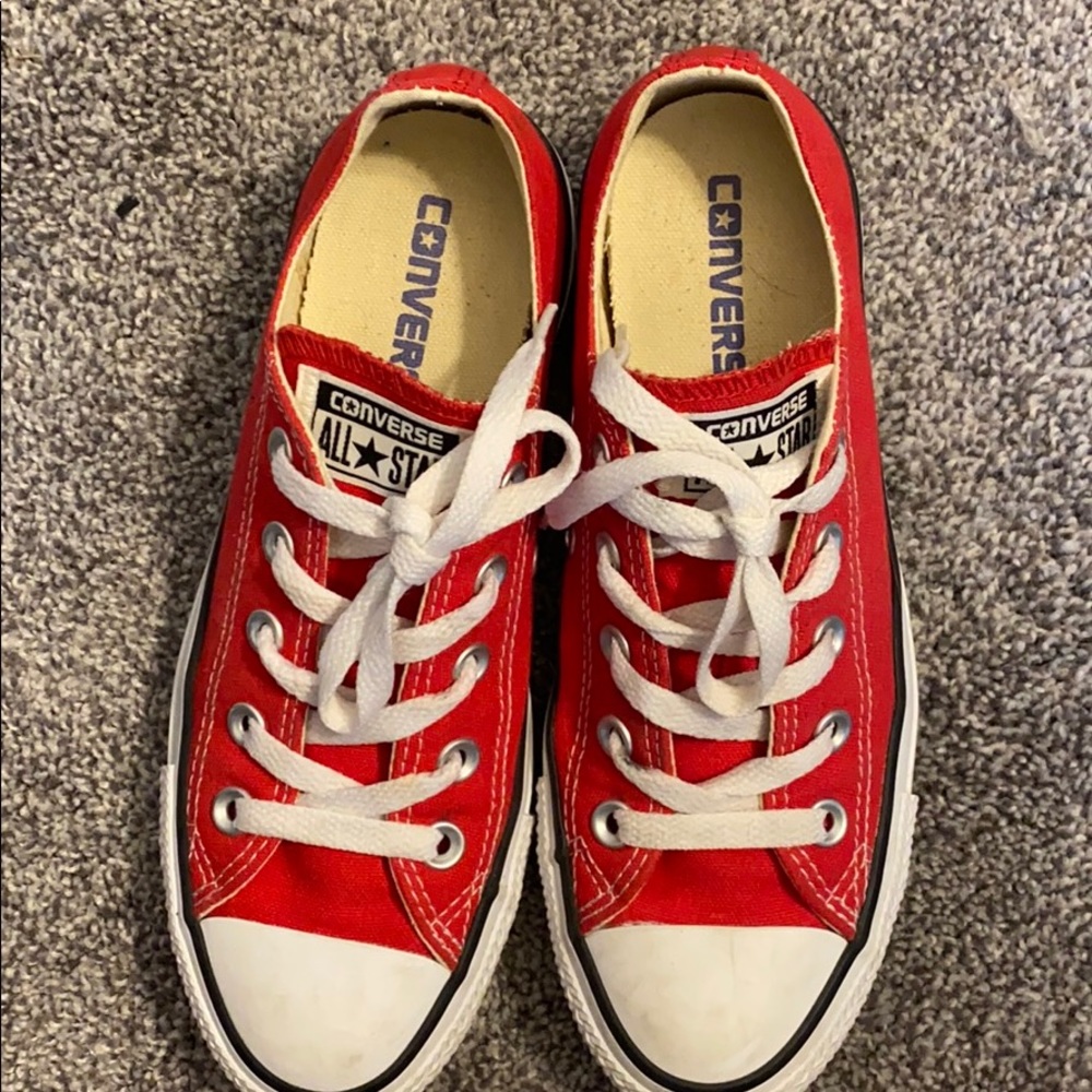 Red Converse - Picture 3 of 6